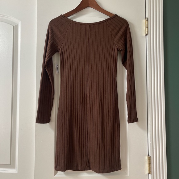 Fitted Rib-Knit Mini Dress - Picture 2 of 3